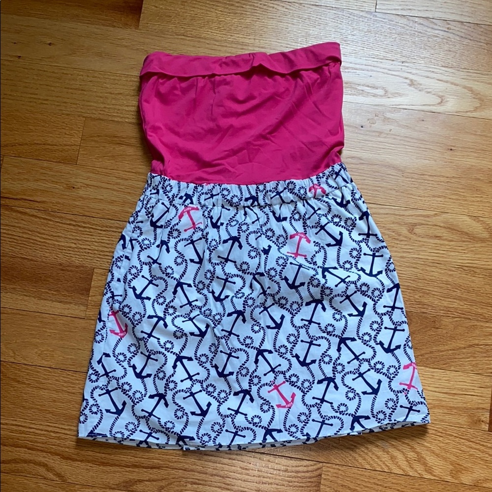Lilly Pulitzer Ahoy There Strapless Dress